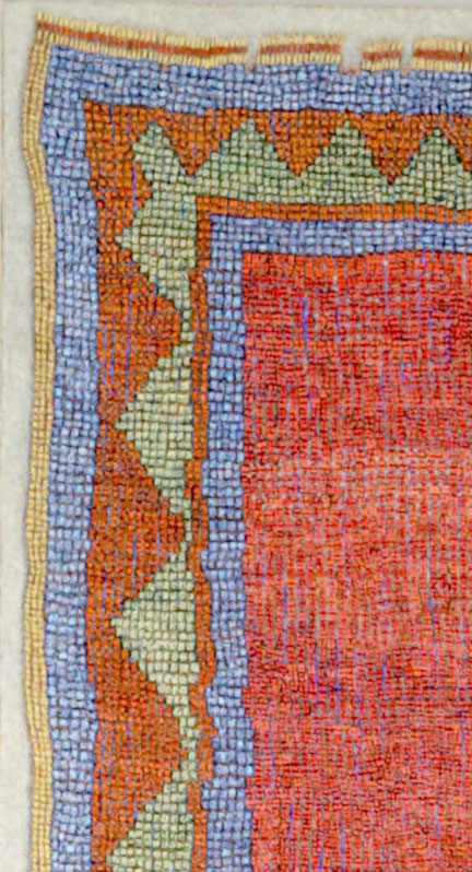 detail of Red Rug