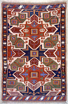 Star Kazak Rug - One of the most sought after rugs today.